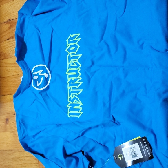 Zumba Wear Dancing Warrior Unisex Instructor Tee sz xs/s - Picture 2 of 2